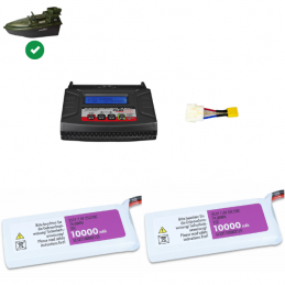Kit Lithium Monocoque 2x 10000mah