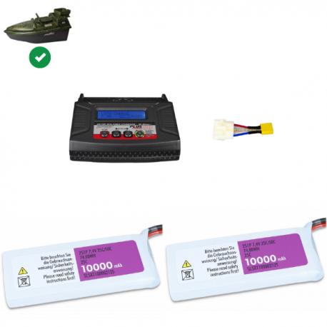 Kit Lithium Monocoque 2x 10000mah