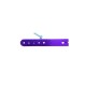 Palonnier de servo en alu anodisé violet (60 mm)