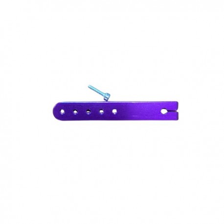Palonnier de servo en alu anodisé violet (60 mm)