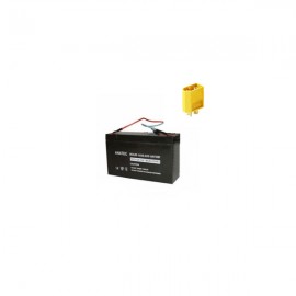 Batterie compatible anatec 6v 12amp connectique jaune