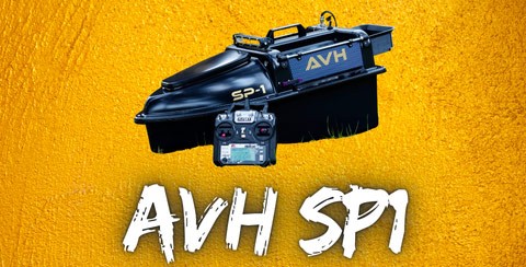 Bateau amorceur AVH SP-1 avec Echosondeur