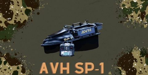Bateau amorceur AVH SP-1 avec Echosondeur