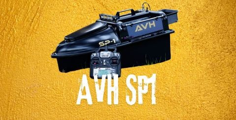 Bateau amorceur AVH SP-1 avec Echosondeur