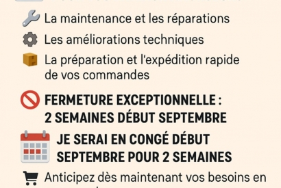 AVIS À TOUS LES PASSIONNÉS DE PÊCHE